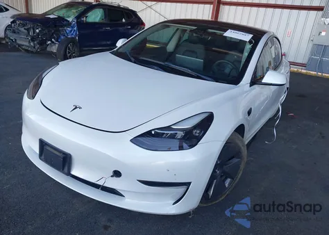 2023 Tesla Model 3 Rear-Wheel Drive from USA, damaged, VIN 5YJ3E1EA1PF452668